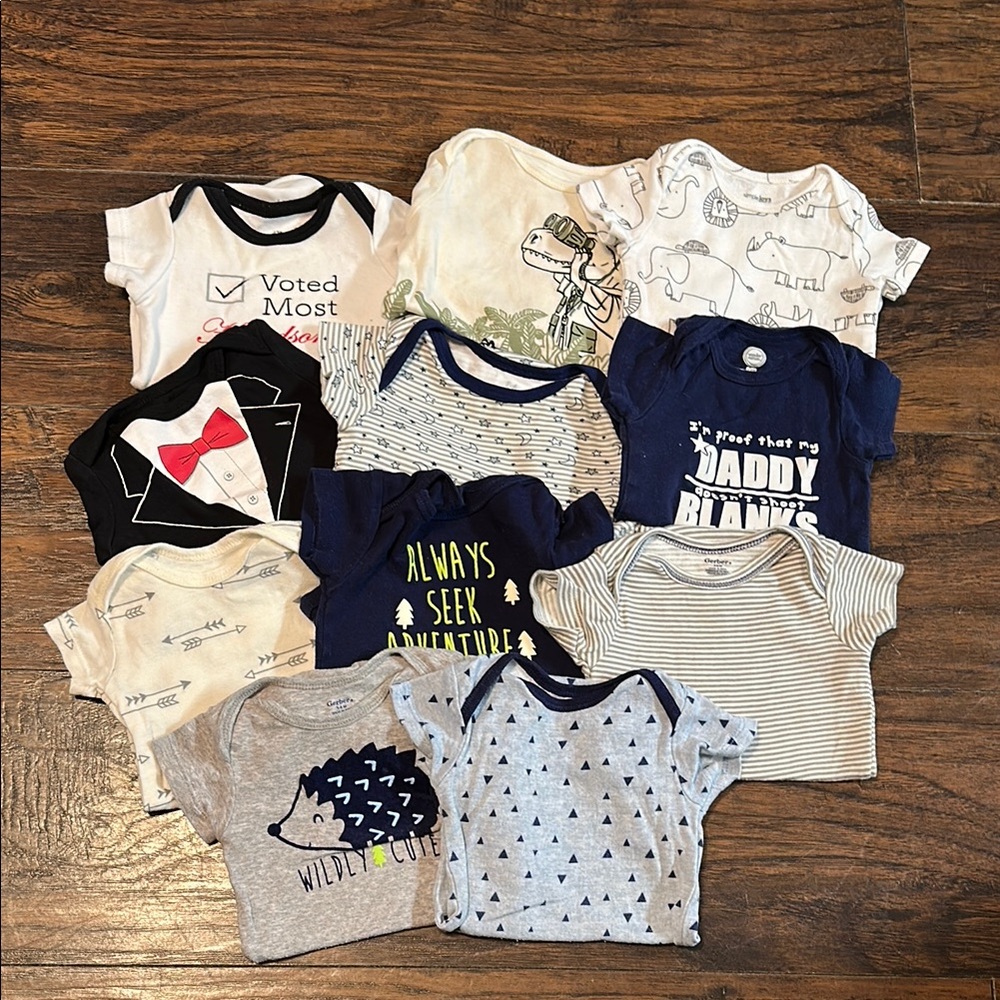 Assorted Baby Onesies Set